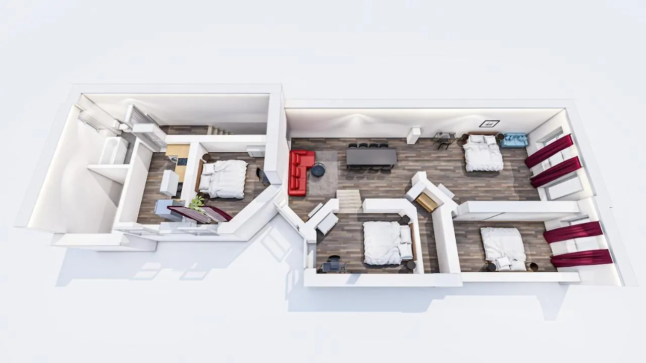 Moabit Family Apartment Берлин 0*,  Германия